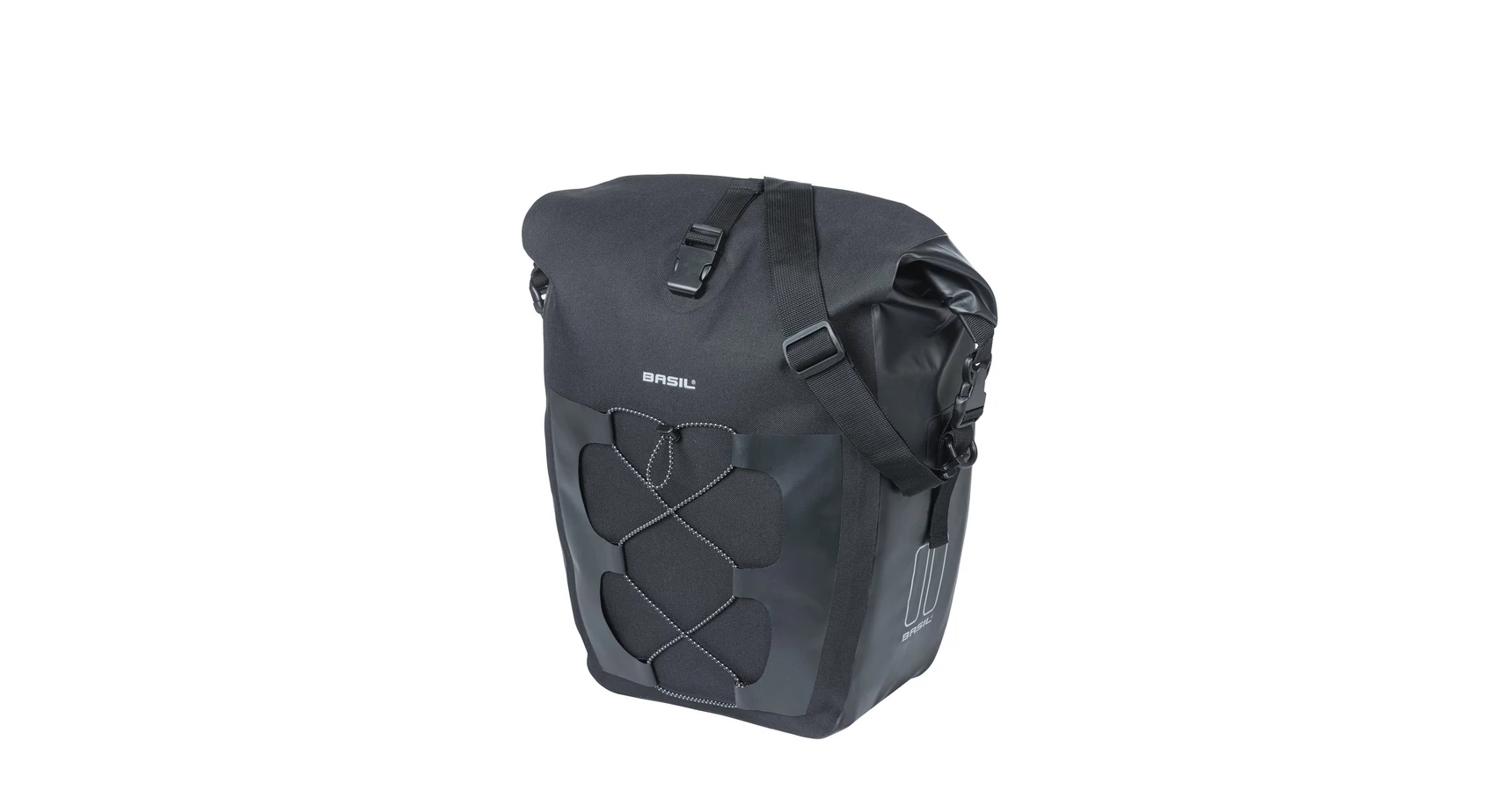 Basil Navigator Waterproof M: Borsa Da Bici Impermeabile 12-15 Litri, Nera E Affidabile