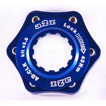 a2Z AD-CLK centerlock adapter [Kék] kerékpáros