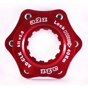 a2Z AD-CLK centerlock adapter [piros] kerékpáros
