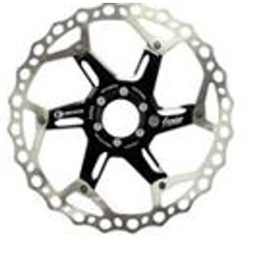 a2Z SPV TDC CenterLock féktárcsa [fekete, 203 mm, ovális] kerékpáros