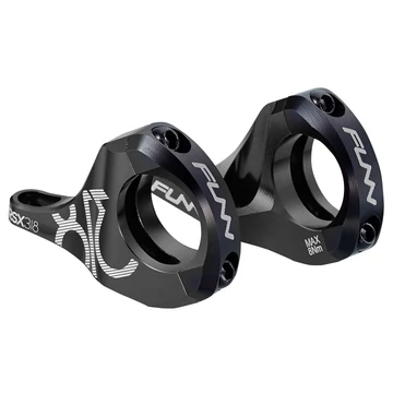 FUNN RSX 318 integrált kormányfej [fekete, 31.8 mm, 20 mm] kerékpáros