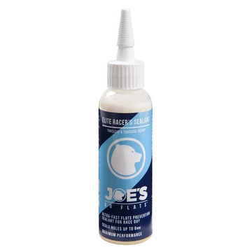 Joe's No-Flats Elite Racers Sealant Defektgátló folyadék betöltő kupakkal [125 ml] kerékpáros