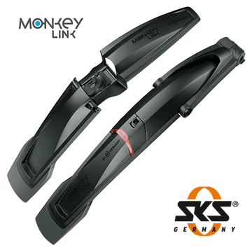 MonkeyLink Monkey Fender Front MTB (26-29") sárvédő előre [fekete] kerékpáros