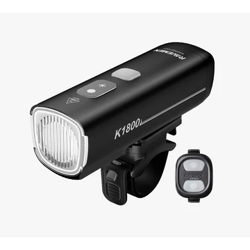 Ravemen K1800 akkumulátoros első lámpa AI technológiával kerékpáros