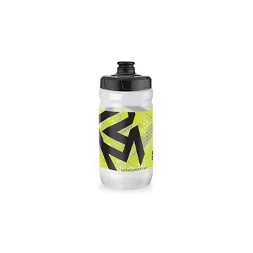 Rock Machine F.L.Y 400 ml gyerek kulacs [átlátszó/zöld] kerékpáros