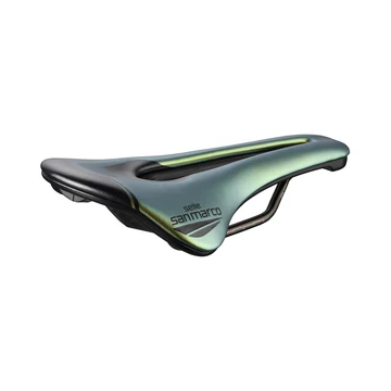 Selle San Marco Shortfit 2.0 Open-Fit Racing Iridescent Gold nyereg [140 mm, 255 mm] kerékpáros