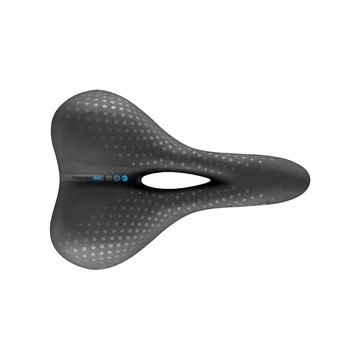 Selle San Marco Trekking Large Open-Fit Gel nyereg [fekete] kerékpáros