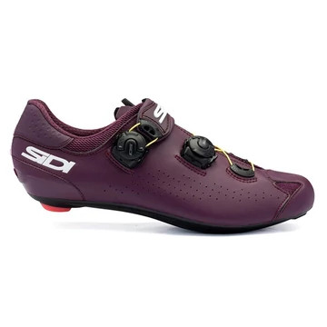SIDI Genius 10 országúti cipő [vörösbor, 45] kerékpáros