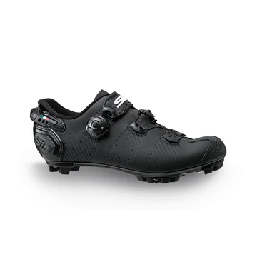 SIDI MTB Drako 2S SRS MTB cipő [fekete, 43] kerékpáros