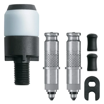 SKS-Germany Clik Valve Dunlop szelepátalakító szett + Clik Tec pumpafej adapter kerékpáros