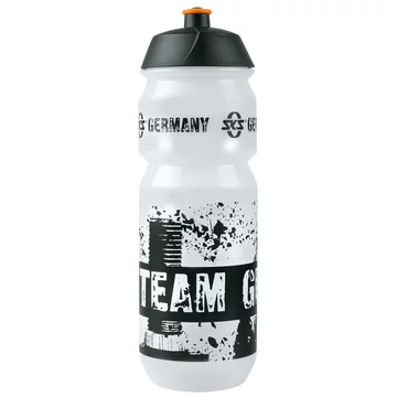 SKS-Germany Team Germany kulacs [átlátszó-fekete, 750 ml] kerékpáros