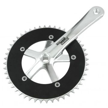 Sturmey Archer FCT22 SingleSpeed/Fixie/Pálya 42T négyszögtengelyes hajtómű [ezüst, 42, 170 mm] kerékpáros