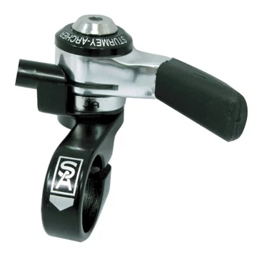 Sturmey Archer SLS30 T3 váltókar kormányra [fekete-ezüst] kerékpáros