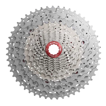 Sunrace CSMZ903 12 sebességes fogaskeréksor [ezüst, 11-51] kerékpáros