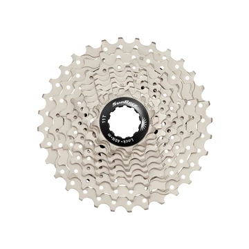 Sunrace CSRS1 10 sebességes fogaskeréksor [ezüst-fekete, 11-32] kerékpáros