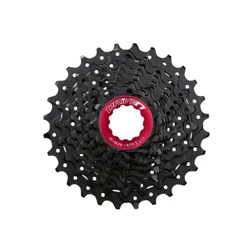 Sunrace CSRX0 10 sebességes fogaskeréksor [fekete-piros, 11-32] kerékpáros