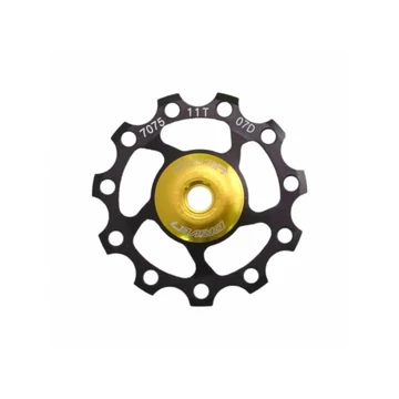 Sunrace SP860 váltógörgő [fekete-arany, 11] kerékpáros