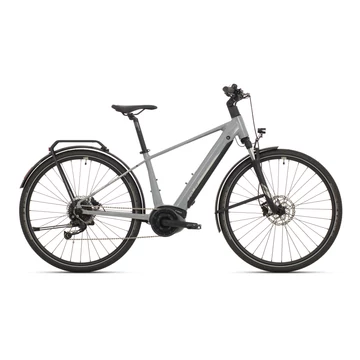 Superior eXR 6050 B Touring elektromos cross kerékpár [17" (M), fényes szürke-króm ezüst] kerékpáros