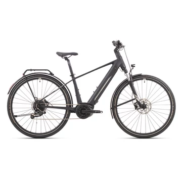 Superior eXR 6050 B Touring elektromos cross kerékpár [19" (L), matt fekete/króm ezüst] kerékpáros