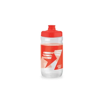 Superior F.L.Y 400 ml kulacs [átlátszó/piros] kerékpáros