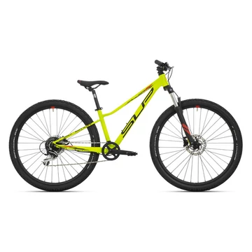 Superior Racer XC 27 DB 27.5"-os junior kerékpár [13" (XS), matt lime/piros] kerékpáros