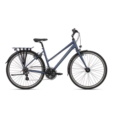 Superior STK 100 L trekking kerékpár [48 cm, matt sötétkék] kerékpáros
