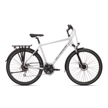 Superior STK 400 trekking kerékpár [53 cm, fényes fehér/ezüst] kerékpáros