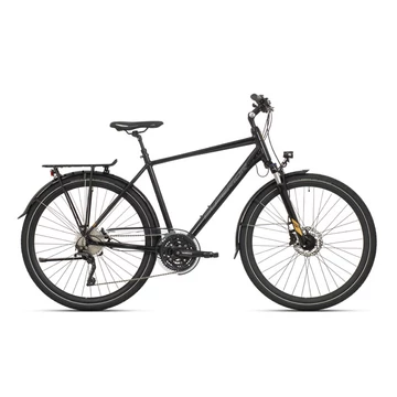 Superior STK 700 trekking kerékpár [53 cm, fényes fekete] kerékpáros