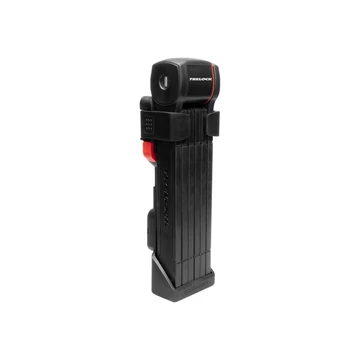 Trelock FS 380 TRIGO kulcsos colstok zár [fekete, X-Press Air Tag, 85 cm] kerékpáros