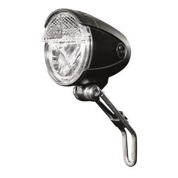 Trelock LS 583 BIKE-i® Retro első lámpa agydinamóhoz [fekete] kerékpáros