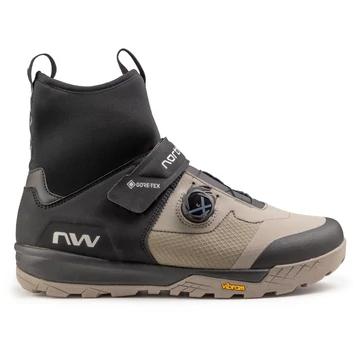 Cipő NORTHWAVE MTB KINGROCK PLUS GTX 45 téli, fekete/homok kerékpáros