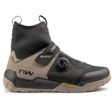Cipő NORTHWAVE MTB MULTICROSS PLUS GTX 43 téli, fekete/homok kerékpáros