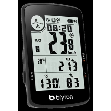 Computer BRYTON RIDER 17 E GPS komputer kerékpáros