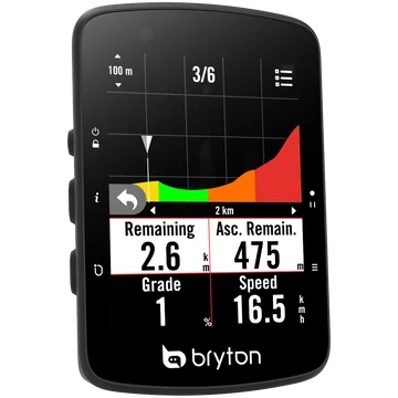 Computer BRYTON RIDER 650 T GPS komputer szett kerékpáros