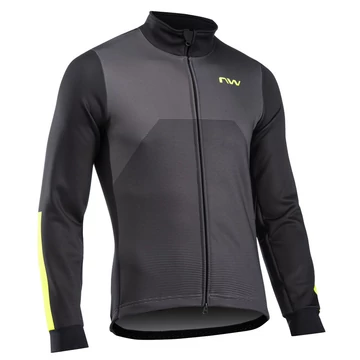 Dzseki NORTHWAVE téli BLADE 2 TP XXL szürke/fluo sárga kerékpáros