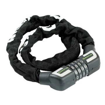 Lakat BIKEFUN CITYCHAIN CODE4 lánc 6x860 mm számzáras kerékpáros