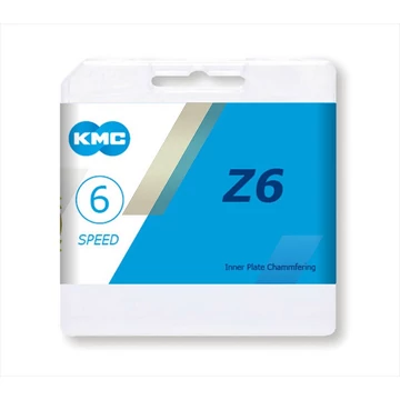 Lánc KMC Z6 6-7-8 sebességes MTB 1/2 x 3/32 116L (Z33) kerékpáros