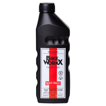 Lánckenő BIKEWORKX CHAIN STAR WAX 1 liter kerékpáros