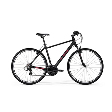 M-BIKE CRS-10V fekete/piros kerékpáros