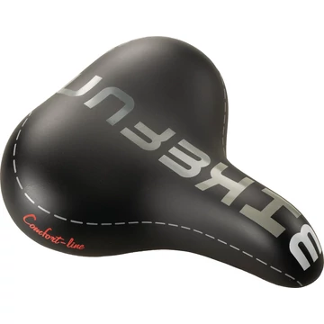 Nyereg BIKEFUN VENEZIA gél Comfort Line női fekete VL-8111S kerékpáros