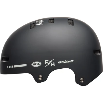 Bell Local dirt sisak [Matt fekete / fehér, 51-54 cm (S)] kerékpáros
