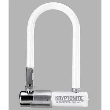 Kryptonite Kryptolok-2 Mini-7 kulcsos U-lakat [fehér] kerékpáros