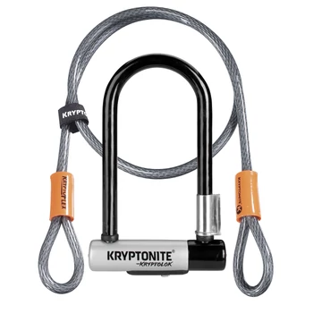 Kryptonite Kryptolok Mini-7+ hurokkábel kulcsos U-lakat kerékpáros