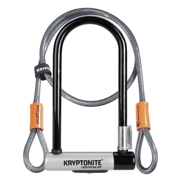 Kryptonite Kryptolok STD kulcsos U-lakat + hurokkábel kerékpáros