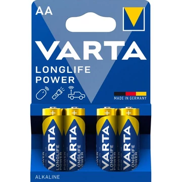 Varta Longlife Power AA ceruzaelem kerékpáros