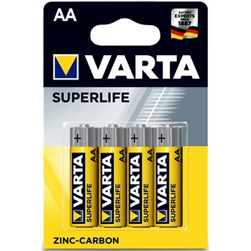 Varta Super Heavy Duty AA ceruzaelem kerékpáros