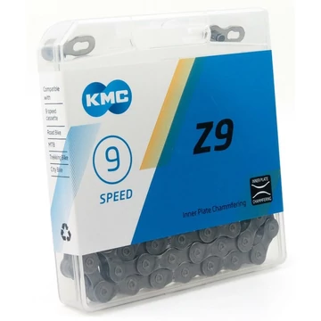 KMC Z9 9 sebességes kerékpár lánc 116 szemes