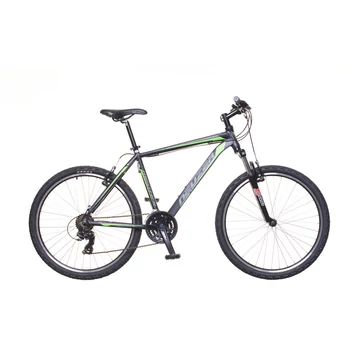 Neuzer Mistral 30 MTB kerékpár 21” vázméret fekete zöld