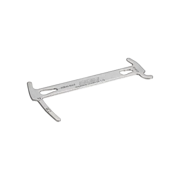 BBB Cycling kerékpáros szerszám - láncnyúlásmérő multiszerszám BTL-125 Chainchecker, szelep szerszámmal és 5/6/8mm-es csavarkulccsal