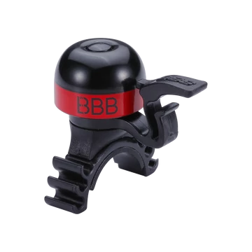 BBB Cycling kerékpáros csengő BBB-16 MiniFit, fekete/piros